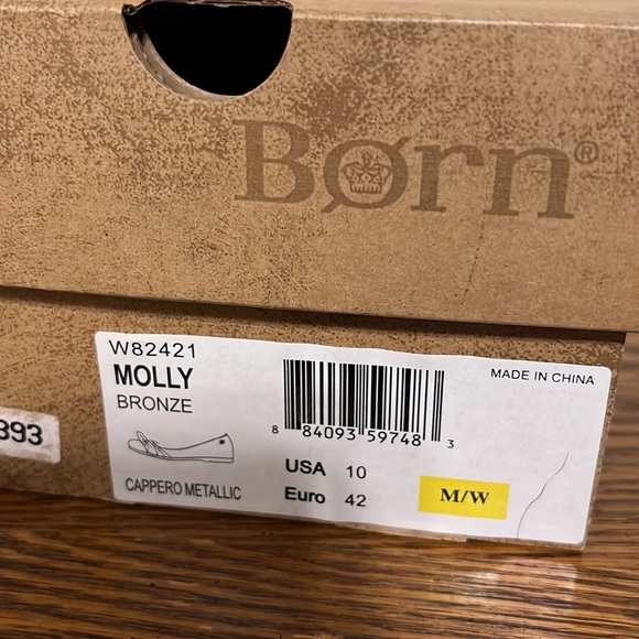 Born Molly flats in Bronze - Picture 9 of 10